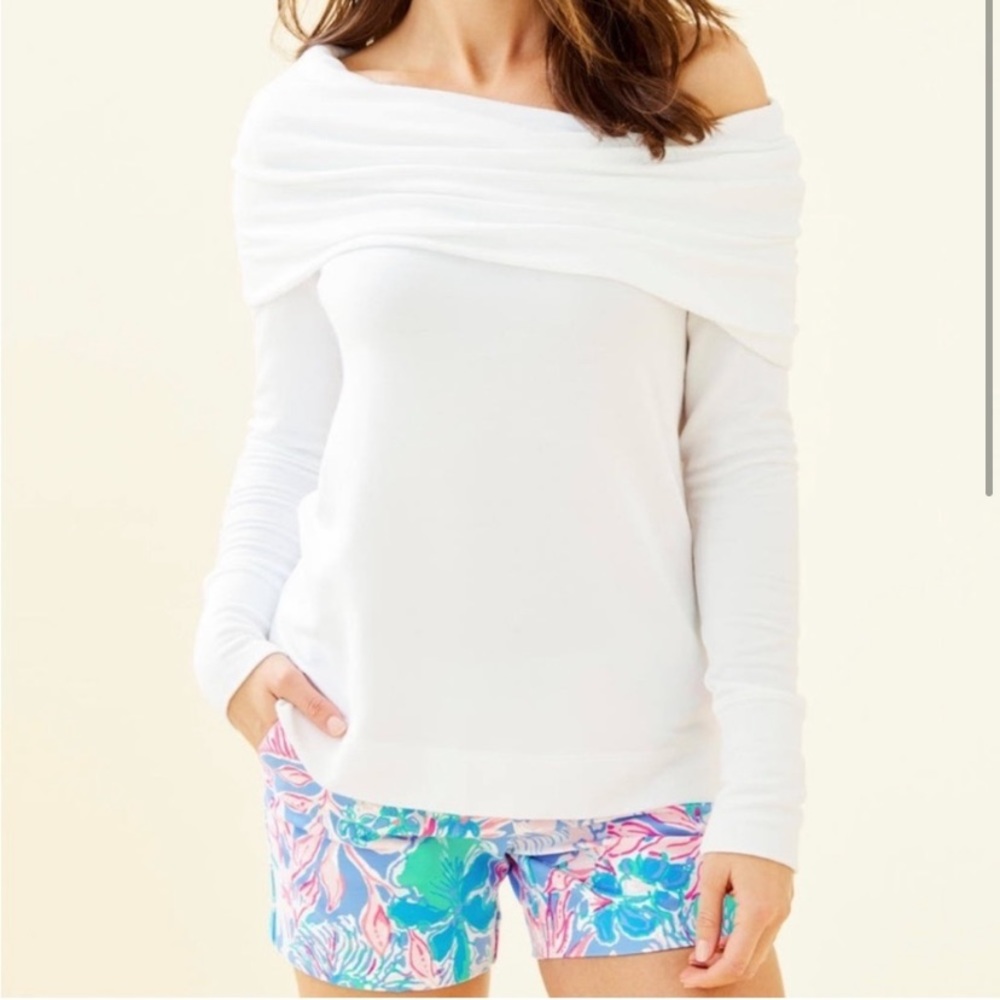 Lilly Pulitzer Resort White Belinda Sweater